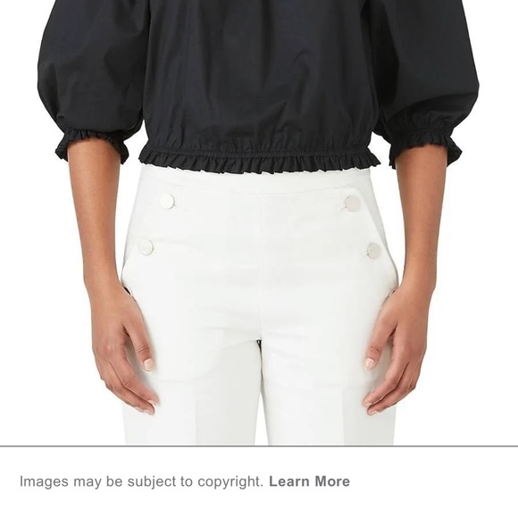 NWT Kate Spade white aperitif top L - Picture 12 of 13
